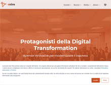 Tablet Screenshot of extrasys.it